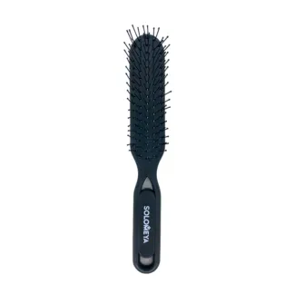 SOLOMEYA Расческа для распутывания волос, черная / Detangler Hairbrush for