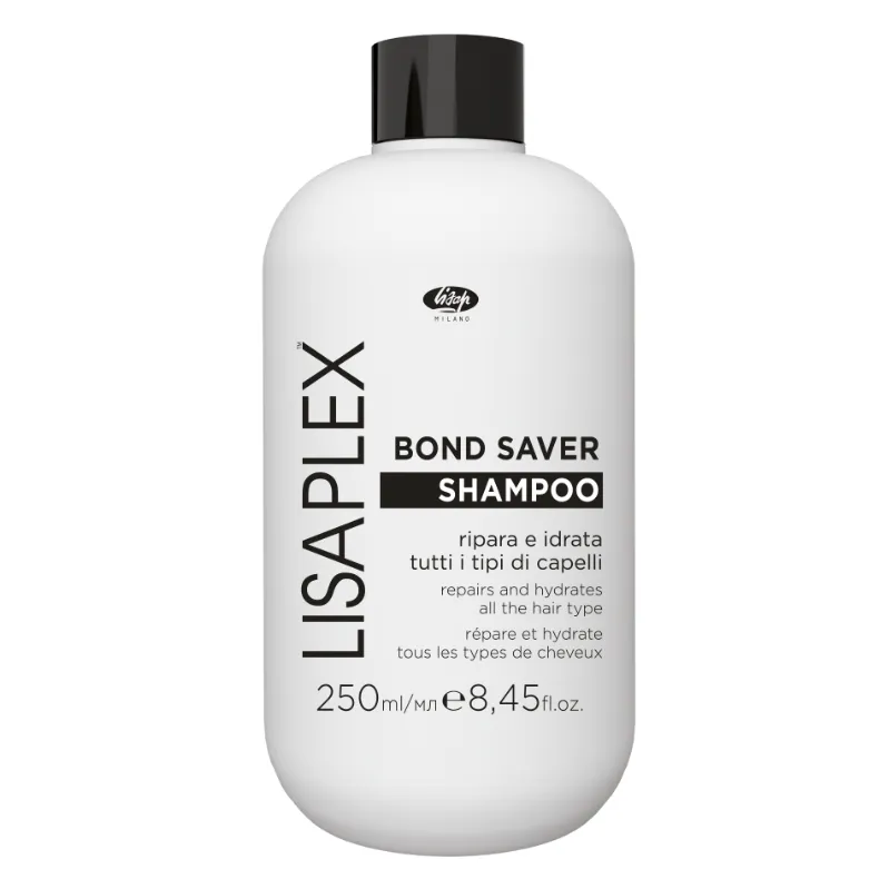 LISAP MILANO Шампунь восстанавливающий / LISAPLEX BOND SAVER SHAMPOO 250 мл 110146000 фото 1