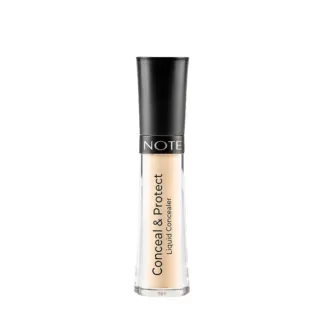 NOTE COSMETICS Консилер жидкий маскирующий защитный 01 / CONCEAL & PROTECT