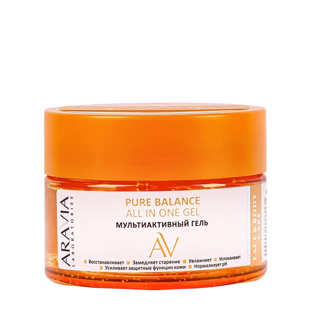 ARAVIA Гель мультиактивный для лица и тела / Pure Balance All In One Gel 25 А042 фото 1