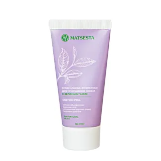 MATSESTA Крем-маска энзимная для очищения кожи с зеленым чаем / Matsesta 50