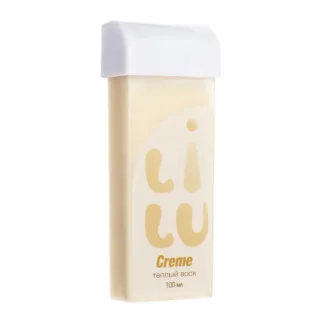 LILU Воск тёплый в картридже, плотный кремовый Creme / LILU 100 мл LILU