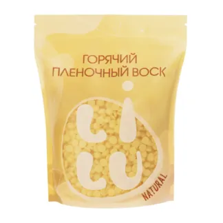 LILU Воск горячий плёночный в гранулах Natural / LILU 700 гр LILU