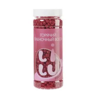 LILU Воск горячий плёночный в гранулах в банке Pomegranate / LILU 300 гр LI