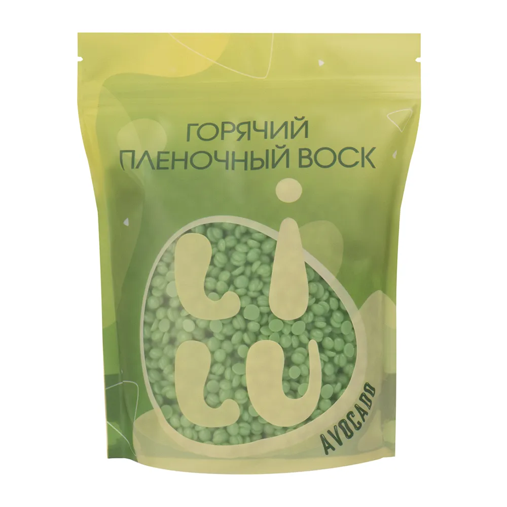 LILU Воск горячий плёночный в гранулах Avocado / LILU 700 гр LILU 01-3101 фото 1