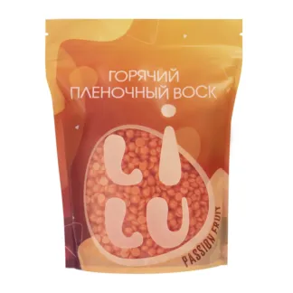 LILU Воск горячий плёночный в гранулах Passion fruit / LILU 700 гр LILU