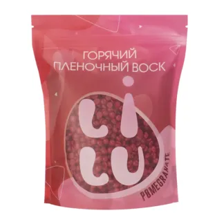 LILU Воск горячий плёночный в гранулах Pomegranate / LILU 700 гр LILU