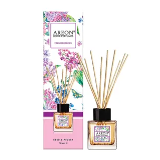 AREON Диффузор ароматический, французский сад / HOME PERFUME STICKS GARDEN