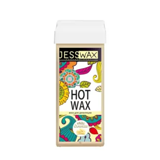 JESSNAIL Воск для депиляции, картридж / JessWax White chocolate 100 мл JESS