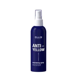 OLLIN PROFESSIONAL Спрей нейтрализующий для осветленных волос / Anti-Yellow