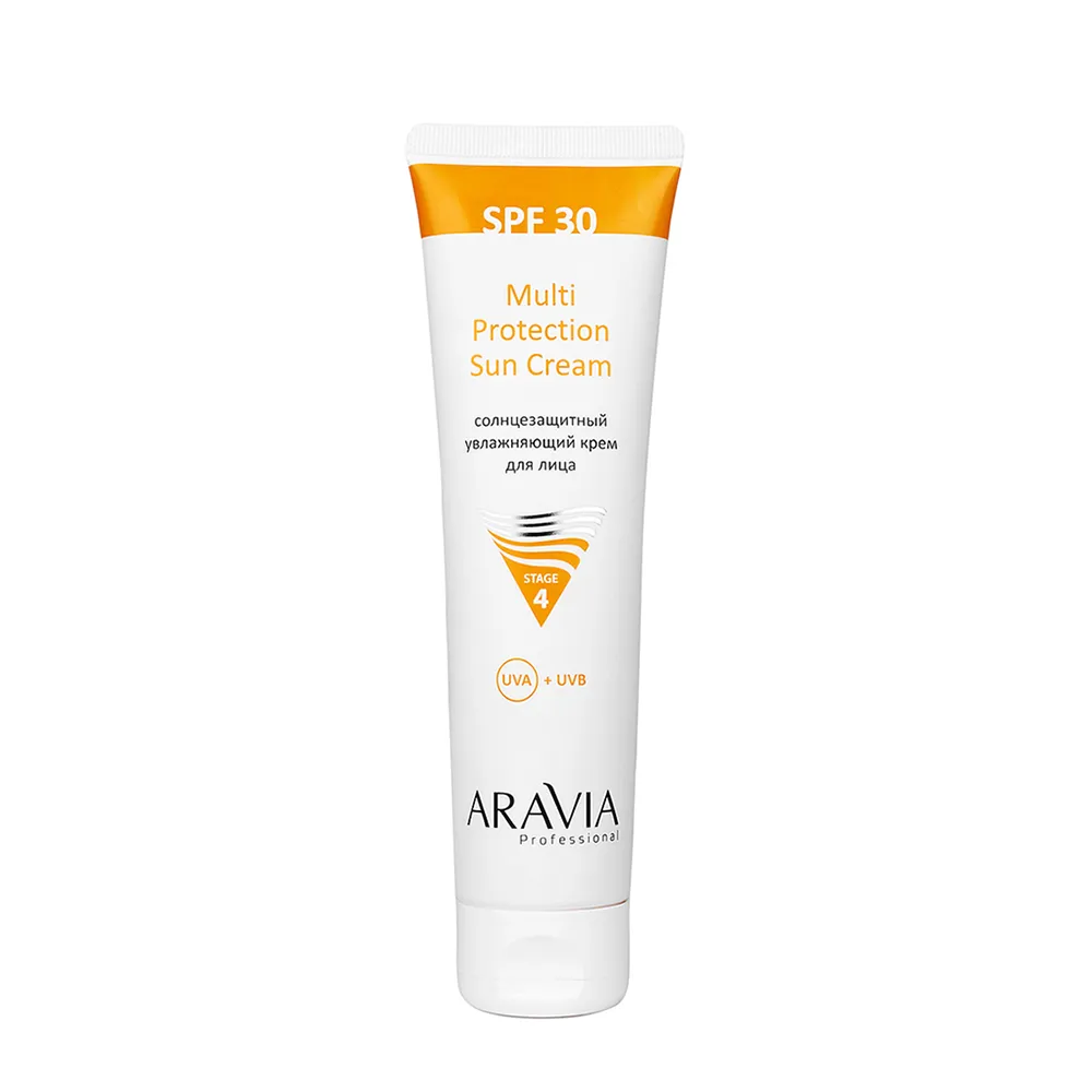 ARAVIA Крем солнцезащитный увлажняющий лица SPF 30 / Multi Protection Sun C 6341 фото 1