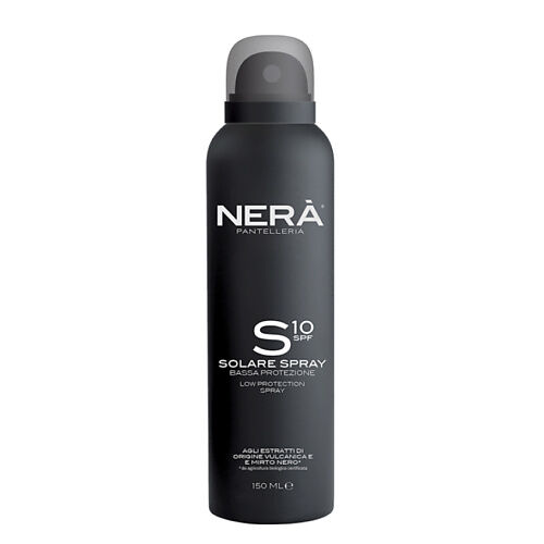 NERA PANTELLERIA Спрей для тела солнцезащитный SPF 10 Solare Spray Bassa Pr NPR000012 фото 1