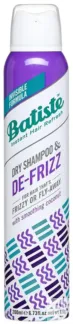 BATISTE Шампунь сухой для непослушных и вьющихся волос / HAIR BENEFITS DE-F