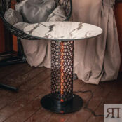 Стол с подогревом Hottable R1003 afyon marble Garden