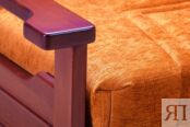 Кресло-кровать аккордеон Брест с деревянными подлокотниками Фиеста