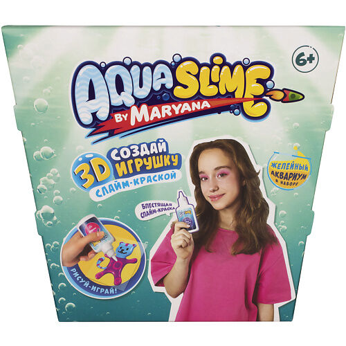 AQUA SLIME Подарочный набор для творчества by Maryana создание 3D игрушек и MPL286972 фото 1