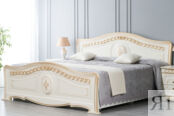 Кровать 1400 Азалия Белый мат