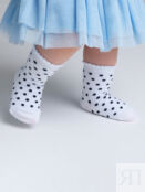 Носки детские трикотажные для девочек, 2 пары в комплекте PlayToday Newborn