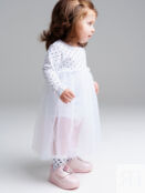 Платье-боди детское трикотажное для девочек PlayToday Newborn-Baby