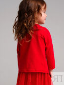 Фуфайка детская трикотажная для девочек (футболка с длинными рукавами) Play