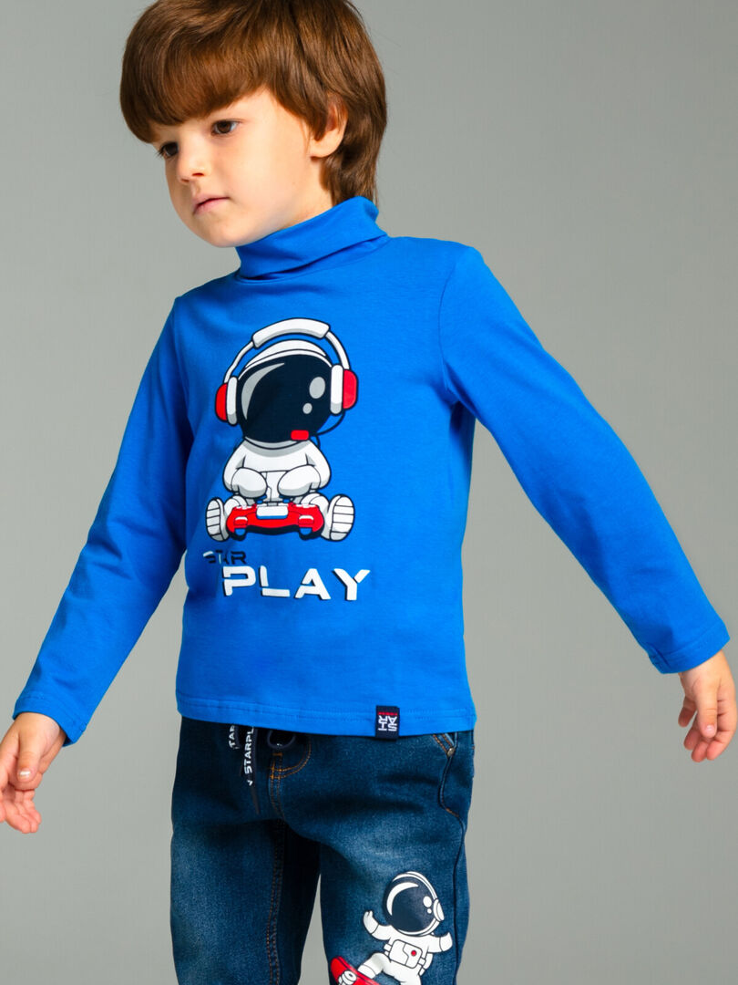 Водолазка трикотажная для мальчиков PlayToday Kids фото 1