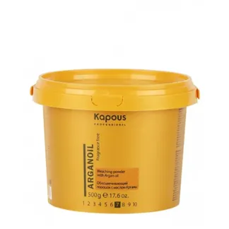 KAPOUS Порошок обесцвечивающий с маслом арганы / Arganoil 500 мл KAPOUS