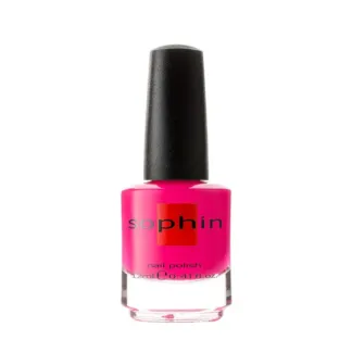 SOPHIN 0234 лак для ногтей, яркий холодный розовый неоновый / Neon 12 мл SO