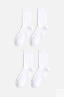 Набор носков высоких хлопковых (2 пары) befree
