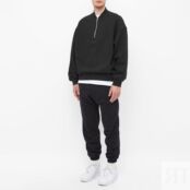 Толстовка Cole Buxton Warm Up Quarter Zip Sweat CB-WZS-BLK | Black фото 4