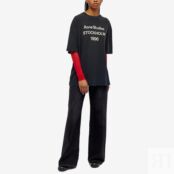 Футболка Acne Studios Exford 1996 Tee CL0196-BM0 | Faded Black фото 4