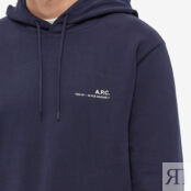 Толстовка A.P.C. Item Logo Hoody COFBQ-H27672-IAK | Dark Navy фото 2