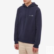 Толстовка A.P.C. Item Logo Hoody COFBQ-H27672-IAK | Dark Navy фото 3