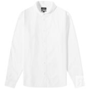 Рубашка A.P.C. Edouard Button Down Logo Shirt COEVD-H12509-AAB | White фото 1