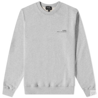 Толстовка A.P.C. Item Logo Crew Sweat