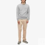 Толстовка A.P.C. Item Logo Crew Sweat COFBQ-H27608-PLB | Heathered Light Grey фото 5