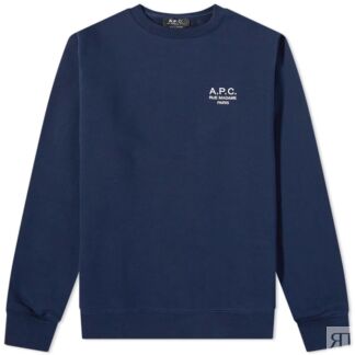 Толстовка A.P.C. Rider Small Logo Crew Sweat