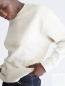 Толстовка с круглым вырезом из флиса с логотипом Archive Calvin Klein