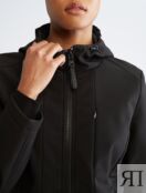 Куртка Soft Shell с капюшоном Calvin Klein, черный