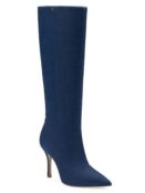 Джинсовые сапоги Kate на высоком каблуке Larroudé, синий