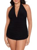 Купальник Yvonne с рюшами и V-образным вырезом Magicsuit Swim, Plus Size, ч 0400018548508 | BLACK фото 2