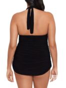 Купальник Yvonne с рюшами и V-образным вырезом Magicsuit Swim, Plus Size, ч 0400018548508 | BLACK фото 4