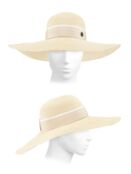 Шляпа Blanche Capeline Maison Michel, бежевый