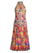 Платье Penelope с цветочной вышивкой на бретелях Milly, разноцветный