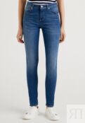 Джинсы Skinny Fit United Colors of Benetton, синий 4BE21N036-K11 | blue фото 1