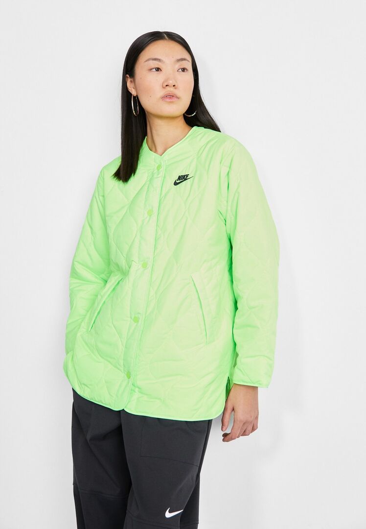 Короткое пальто Nike, зеленый неон NI121G07U-L11 | zielony neon фото 1