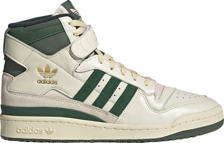 Кроссовки Adidas Forum 84 'Off White Dark Green', кремовый GW2203 | Cream фото 1