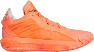 Кроссовки Adidas Dame 6 'Signal Coral', оранжевый