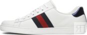 Кроссовки Gucci Ace Loved, белый 497090 DOPE0 9095 | Loved фото 3