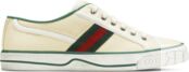 Кроссовки Gucci Tennis 1977 Off White, белый 606111 GZO30 9361 | Off White фото 1