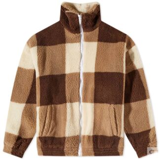 Толстовка Drôle de Monsieur Checkerboard Fleece